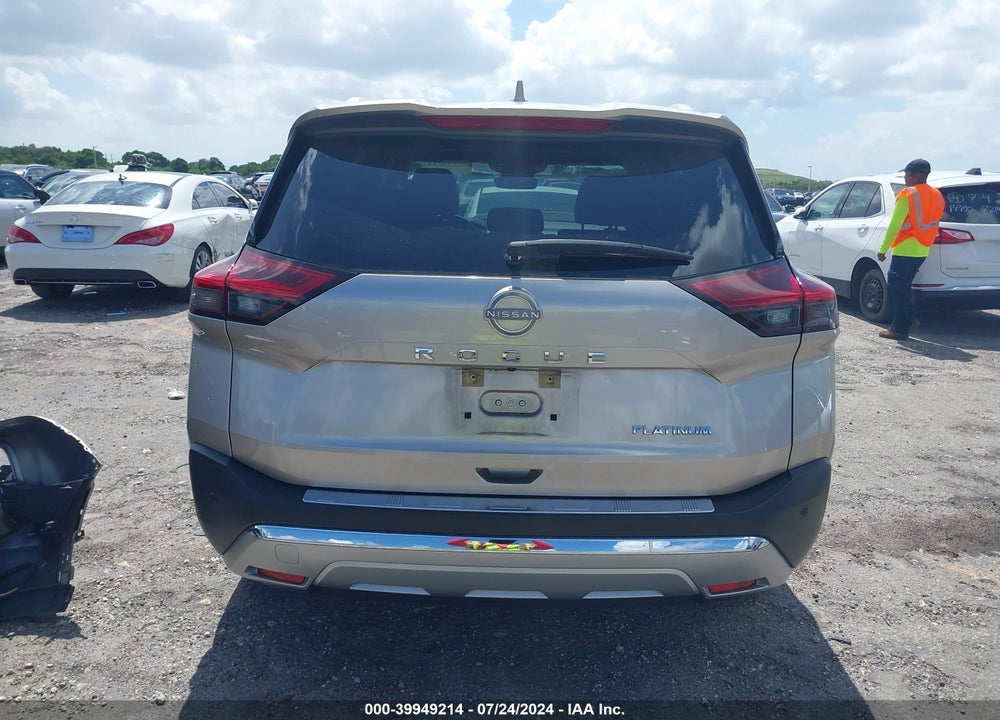 2022 NISSAN ROGUE PLATINUM FWD VIN: JN8BT3DC5NW121136