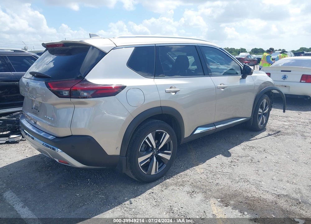 2022 NISSAN ROGUE PLATINUM FWD VIN: JN8BT3DC5NW121136