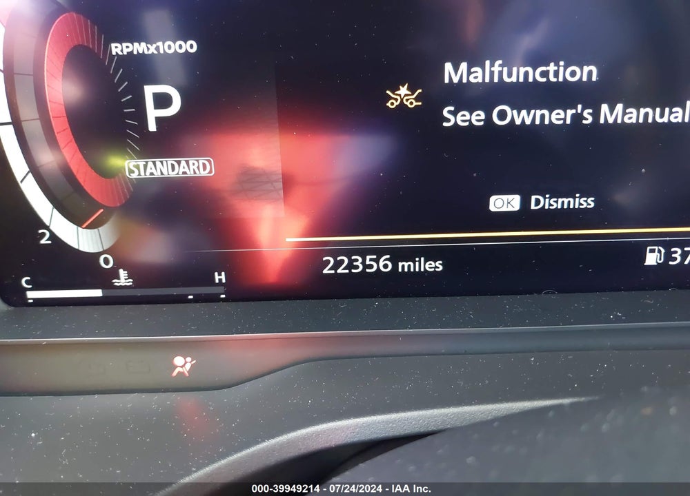 2022 NISSAN ROGUE PLATINUM FWD VIN: JN8BT3DC5NW121136
