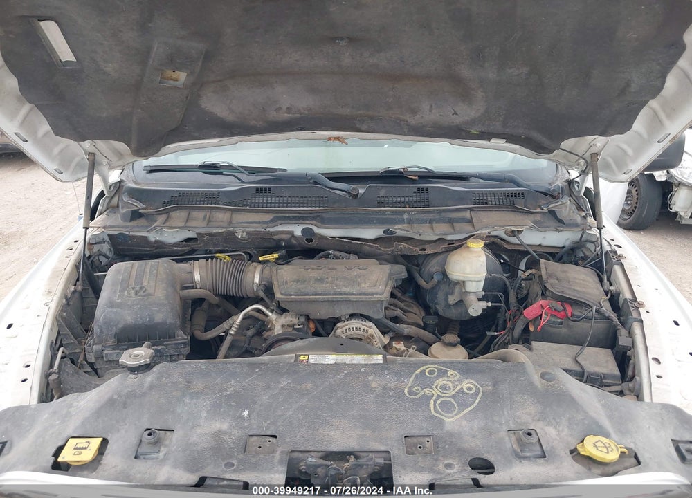 2011 RAM 1500 SLT VIN: 3D7JB1EP1BG559216