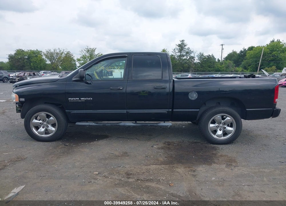 2005 DODGE RAM 1500 SLT/LARAMIE VIN: 1D7HU18D15S221953