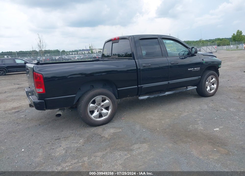 2005 DODGE RAM 1500 SLT/LARAMIE VIN: 1D7HU18D15S221953