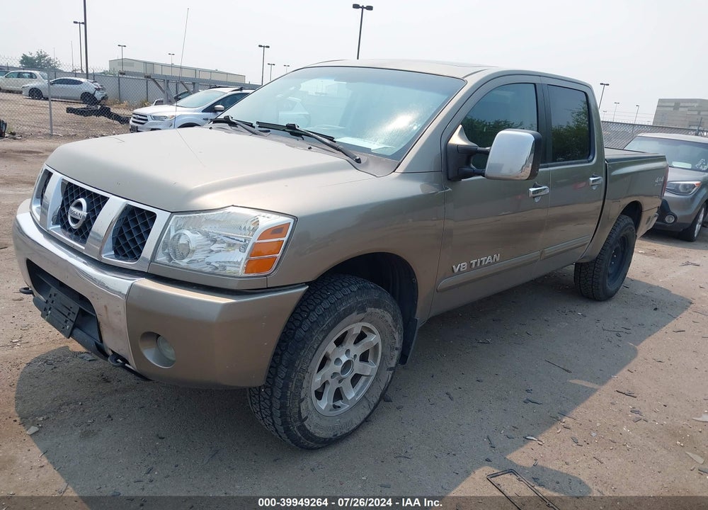 2007 NISSAN TITAN LE VIN: 1N6AA07B47N239585