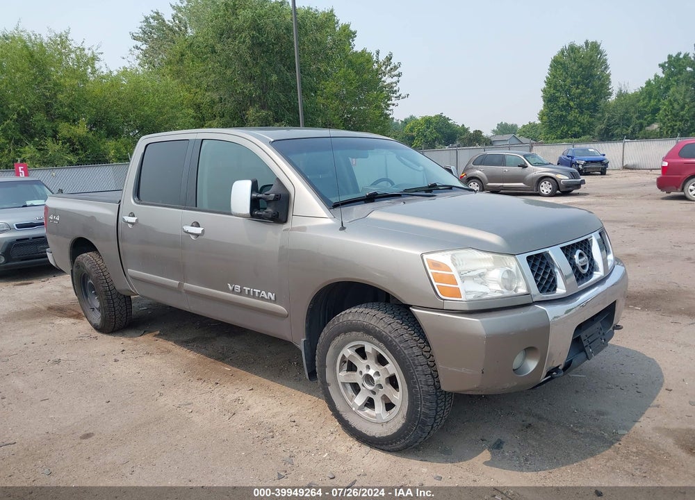 2007 NISSAN TITAN LE VIN: 1N6AA07B47N239585
