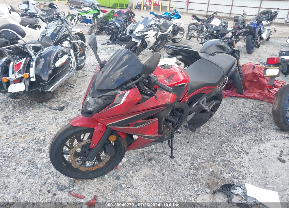 2018 HONDA CBR650 F VIN: MLHRC7401J5400202