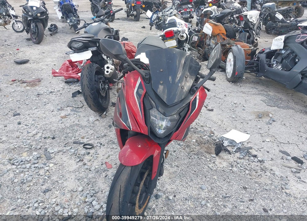 2018 HONDA CBR650 F VIN: MLHRC7401J5400202