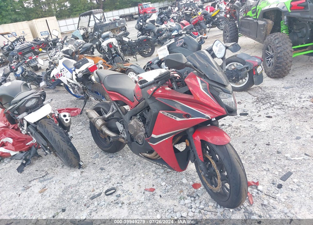 2018 HONDA CBR650 F VIN: MLHRC7401J5400202
