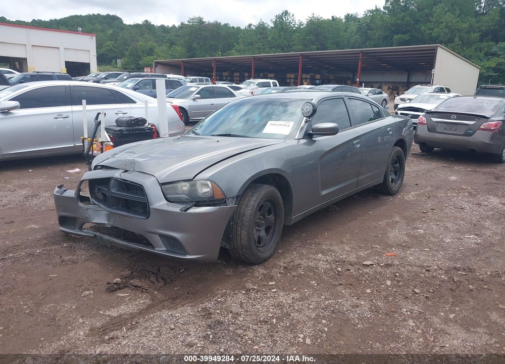 2011 DODGE CHARGER POLICE VIN: 2B3CL1CT6BH587756