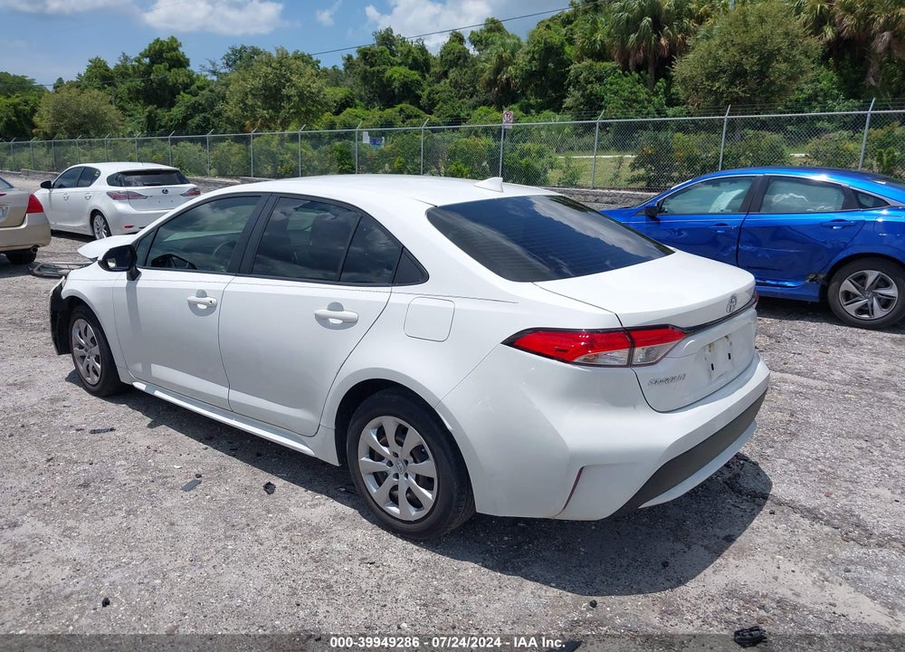 2021 TOYOTA COROLLA LE VIN: JTDEPMAE1MJ167860