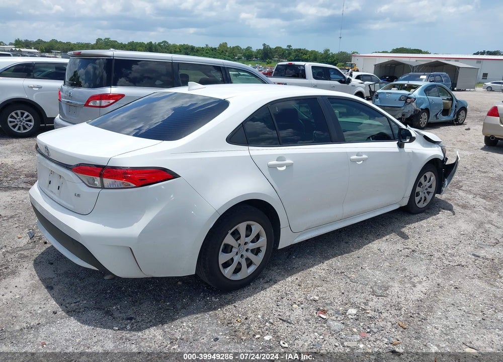 2021 TOYOTA COROLLA LE VIN: JTDEPMAE1MJ167860