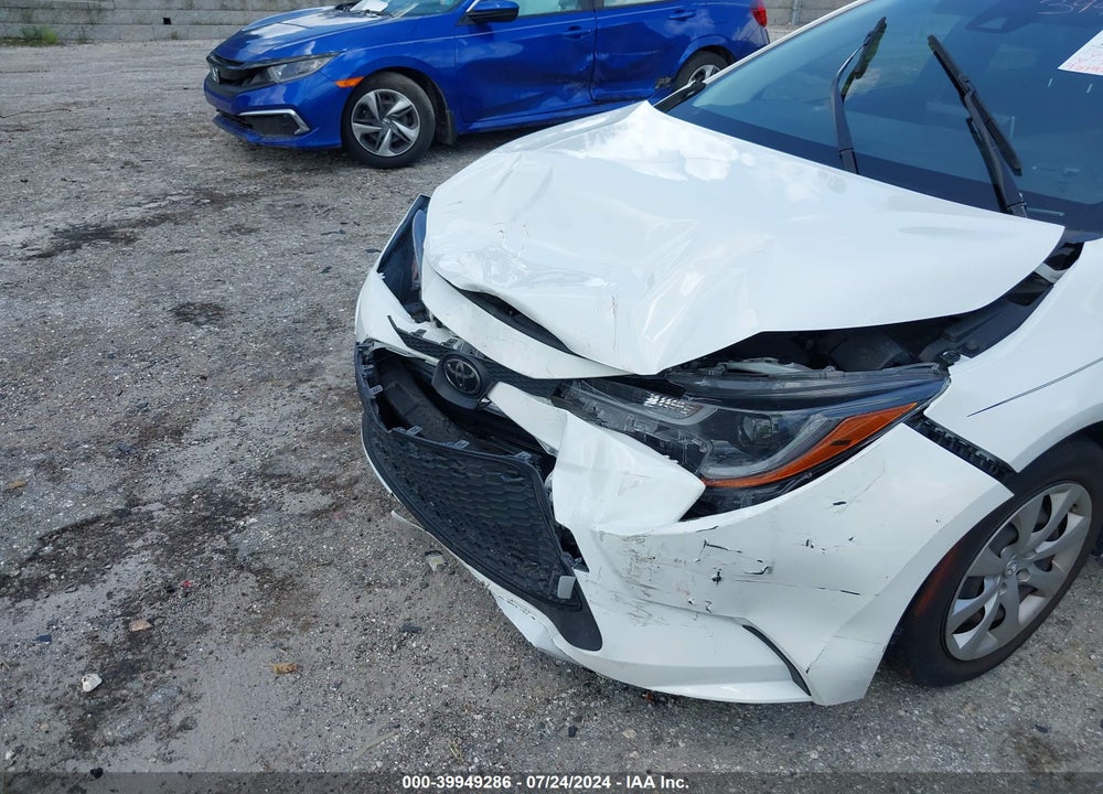 2021 TOYOTA COROLLA LE VIN: JTDEPMAE1MJ167860
