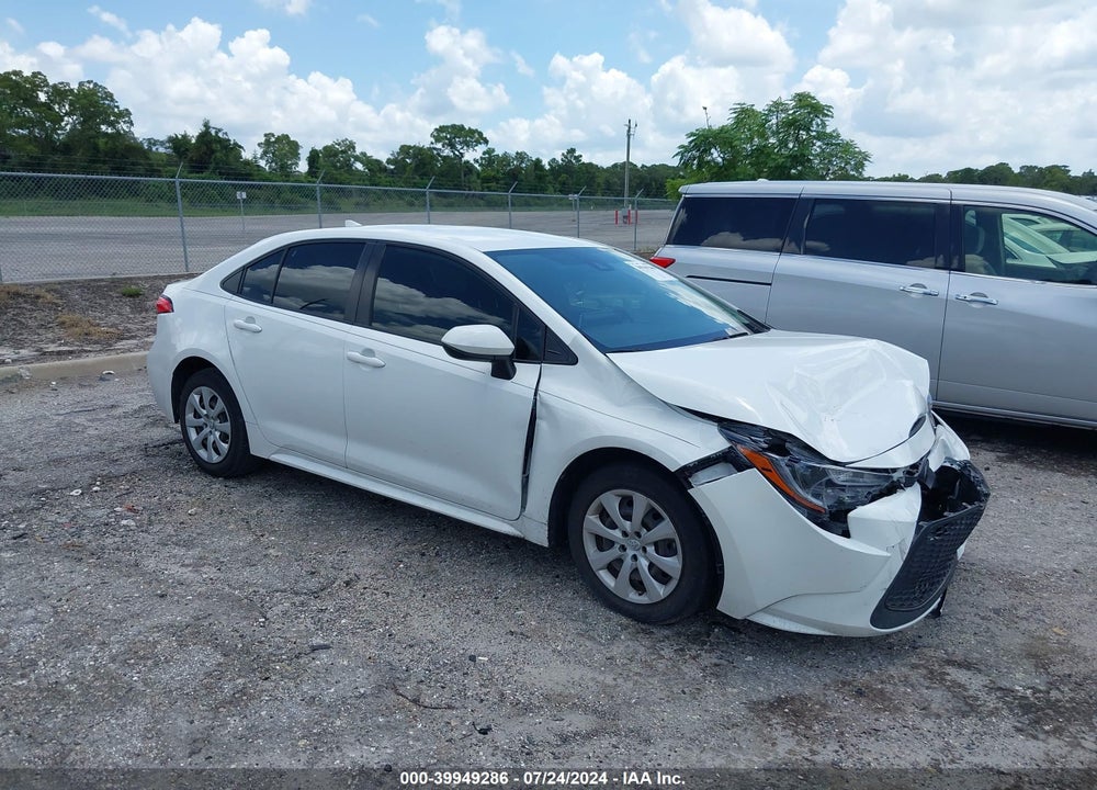 2021 TOYOTA COROLLA LE VIN: JTDEPMAE1MJ167860