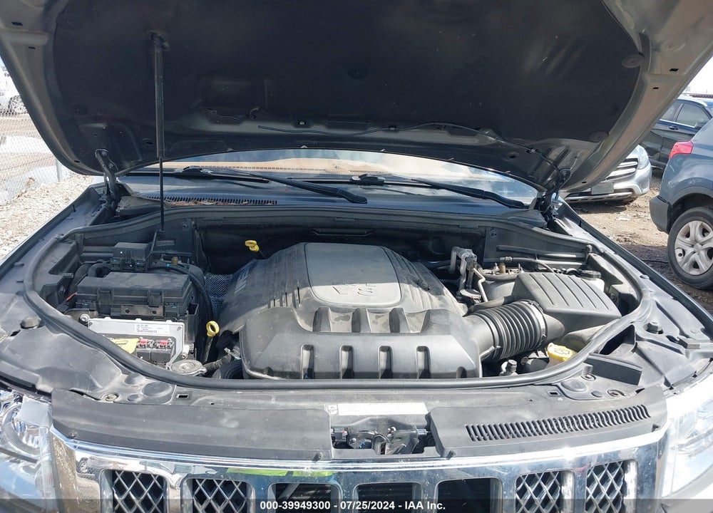 2012 JEEP GRAND CHEROKEE OVERLAND VIN: 1C4RJFCT4CC246548