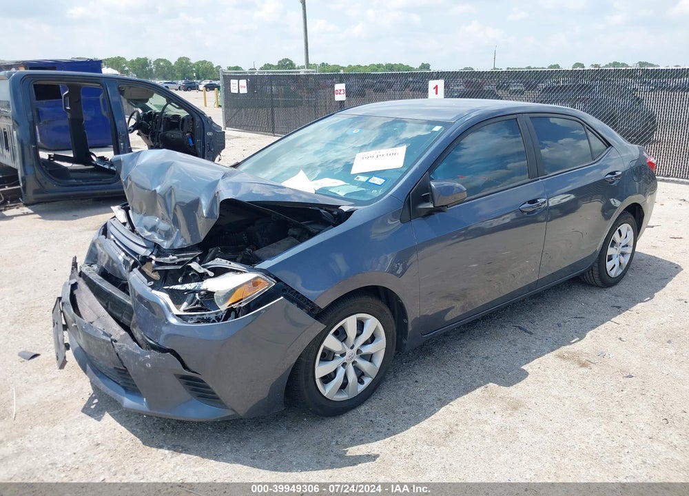 2014 TOYOTA COROLLA VIN: 2T1BURHE5EC157666