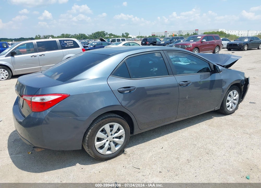 2014 TOYOTA COROLLA VIN: 2T1BURHE5EC157666