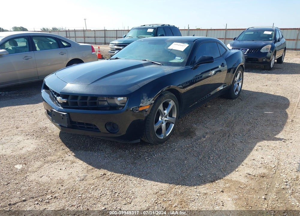 2012 CHEVROLET CAMARO 1LS VIN: 2G1FE1E39C9196155