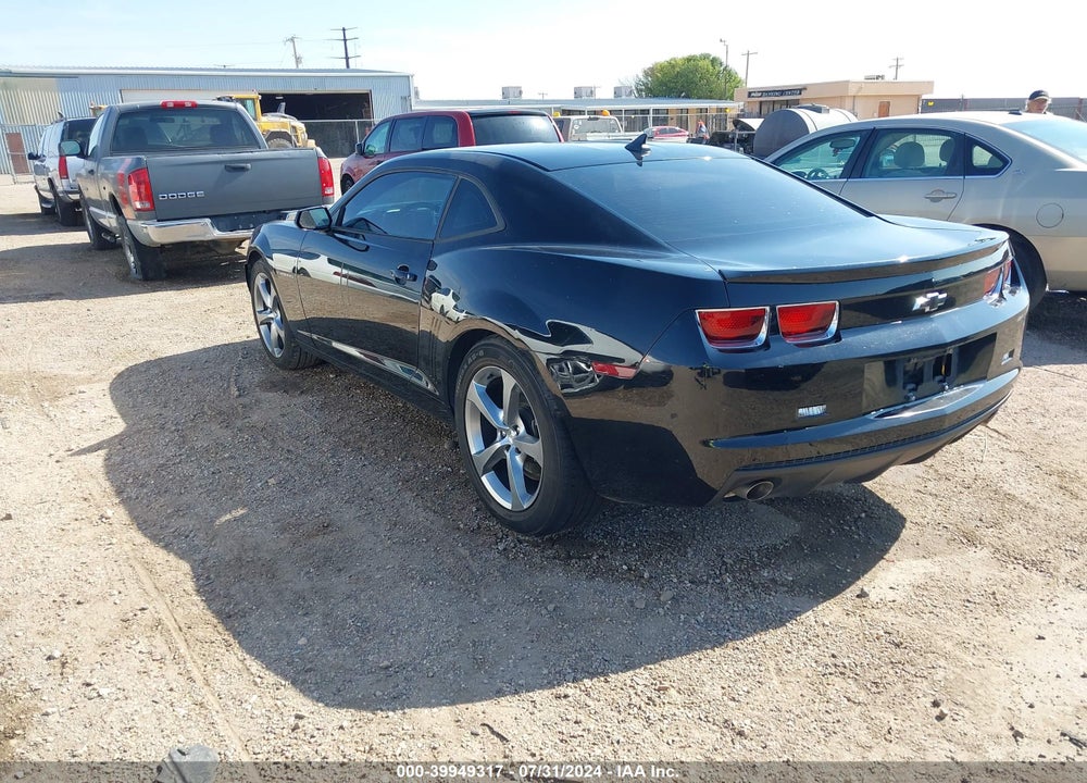2012 CHEVROLET CAMARO 1LS VIN: 2G1FE1E39C9196155