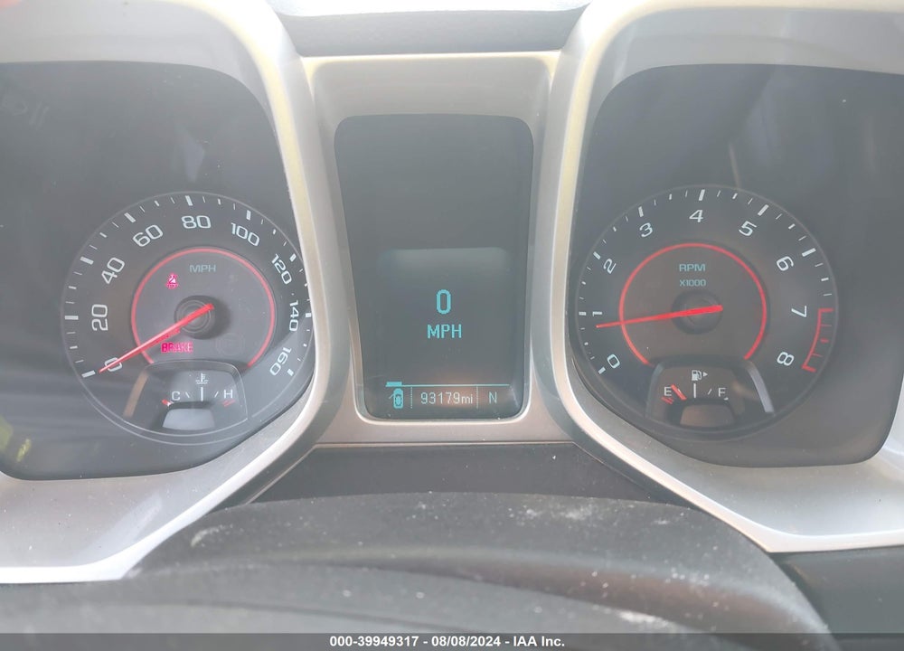 2012 CHEVROLET CAMARO 1LS VIN: 2G1FE1E39C9196155