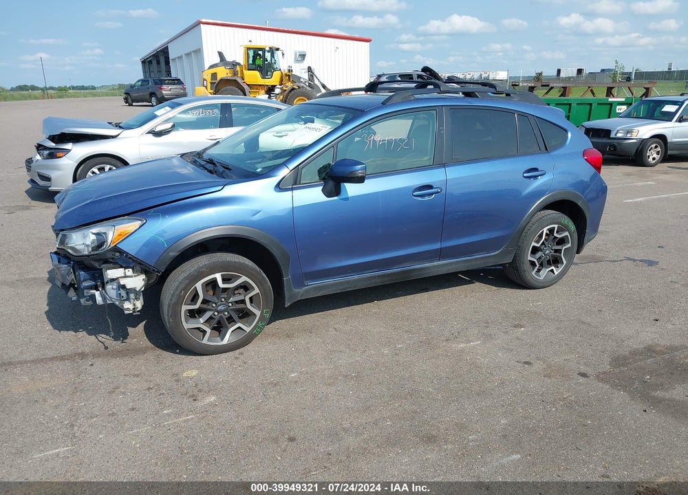 2017 SUBARU CROSSTREK 2.0I LIMITED VIN: JF2GPANC6HH247881