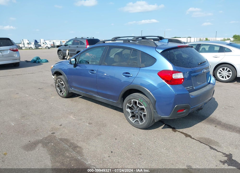 2017 SUBARU CROSSTREK 2.0I LIMITED VIN: JF2GPANC6HH247881