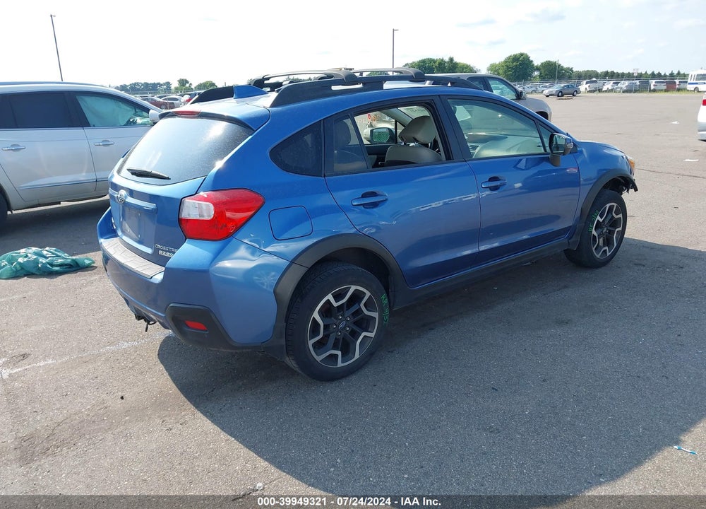 2017 SUBARU CROSSTREK 2.0I LIMITED VIN: JF2GPANC6HH247881