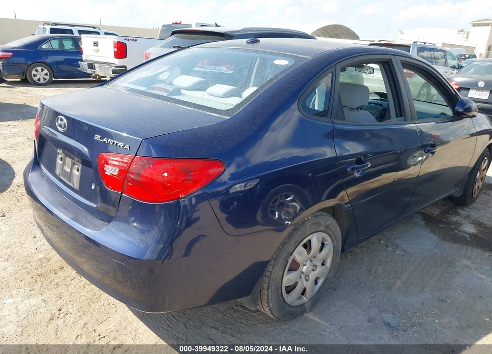 2008 HYUNDAI ELANTRA GLS/SE VIN: KMHDU46D28U495504