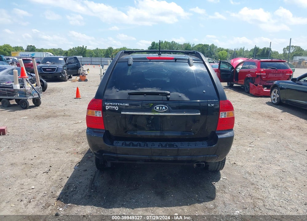 2008 KIA SPORTAGE LX VIN: KNDJF724487496595