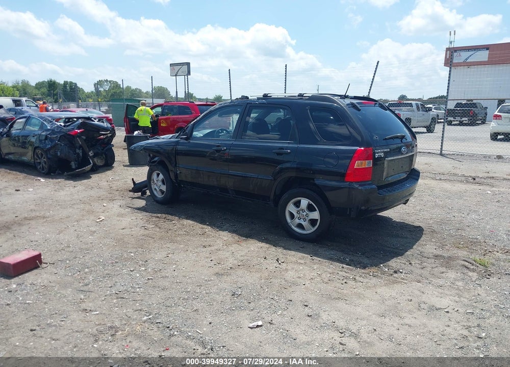 2008 KIA SPORTAGE LX VIN: KNDJF724487496595