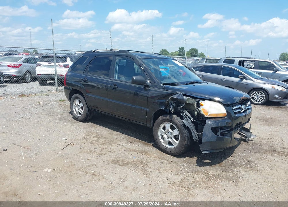 2008 KIA SPORTAGE LX VIN: KNDJF724487496595