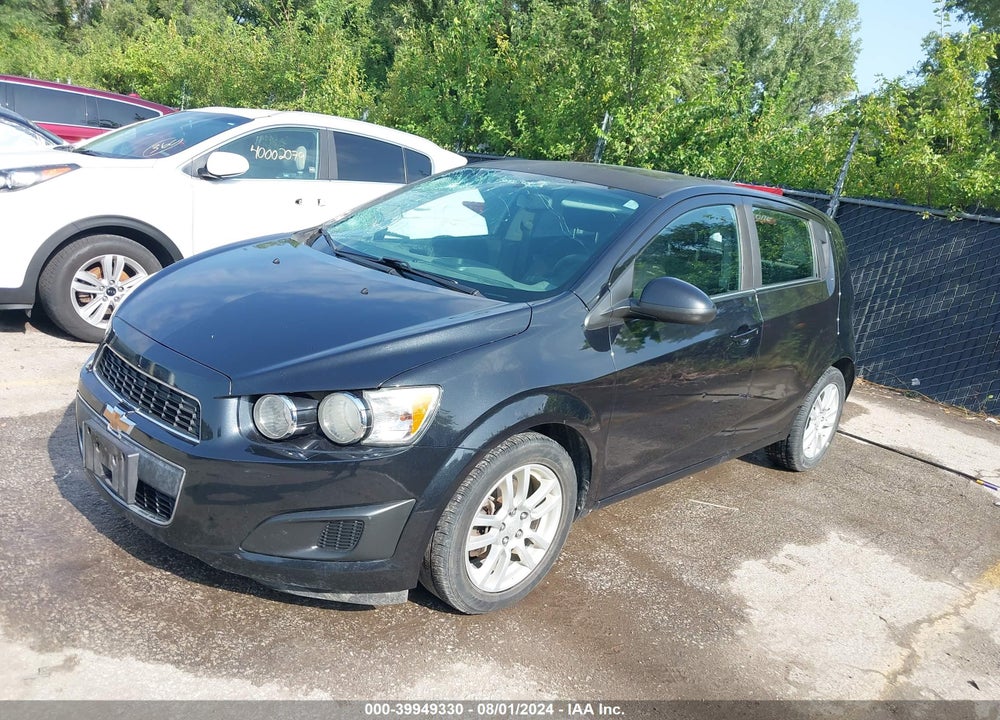 2015 CHEVROLET SONIC LT MANUAL VIN: 1G1JD6SB1F4152731