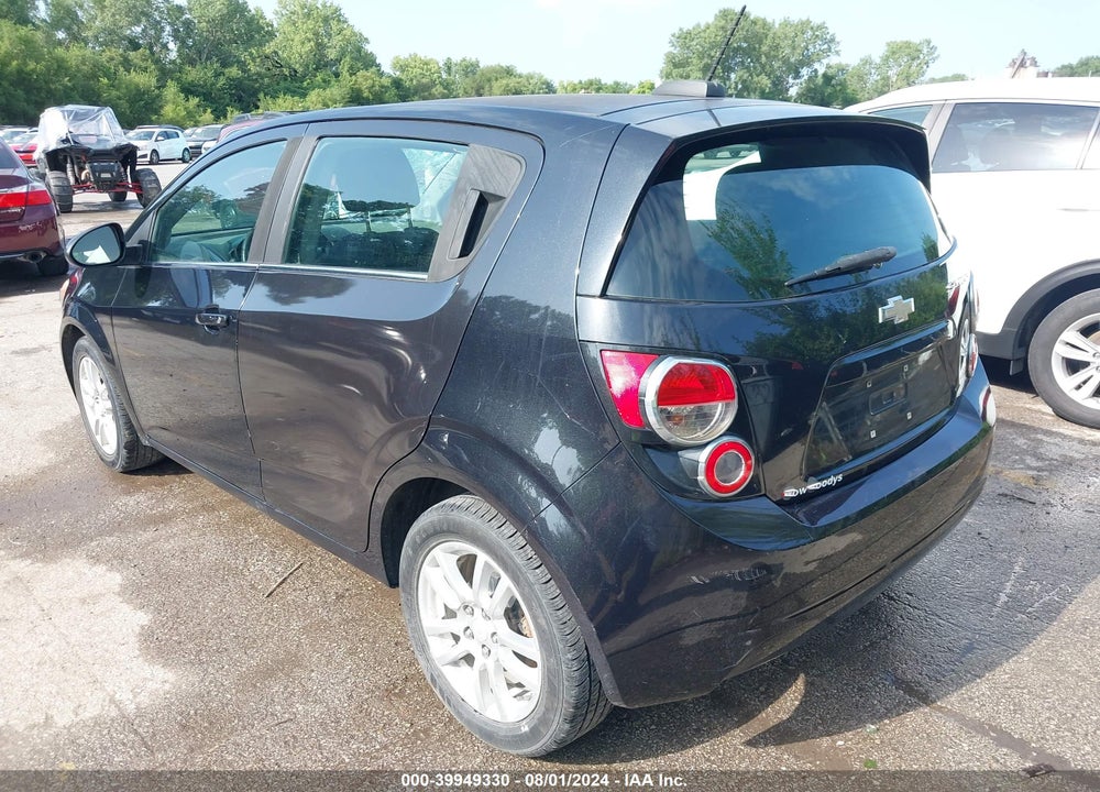 2015 CHEVROLET SONIC LT MANUAL VIN: 1G1JD6SB1F4152731