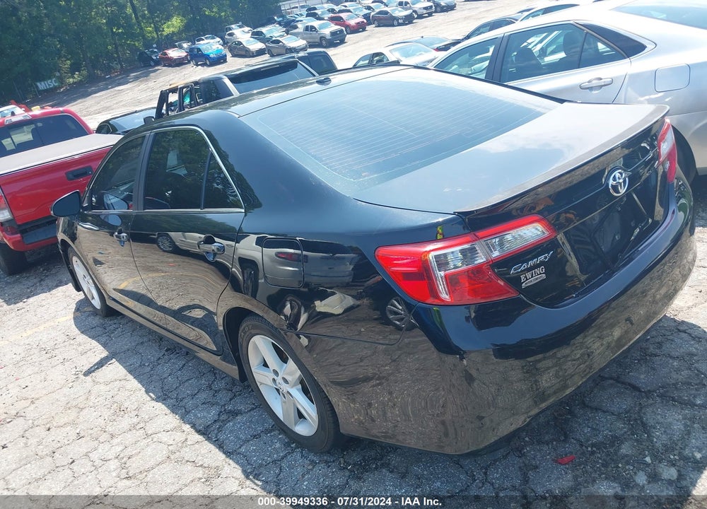 2013 TOYOTA CAMRY SE VIN: 4T1BF1FK9DU204649