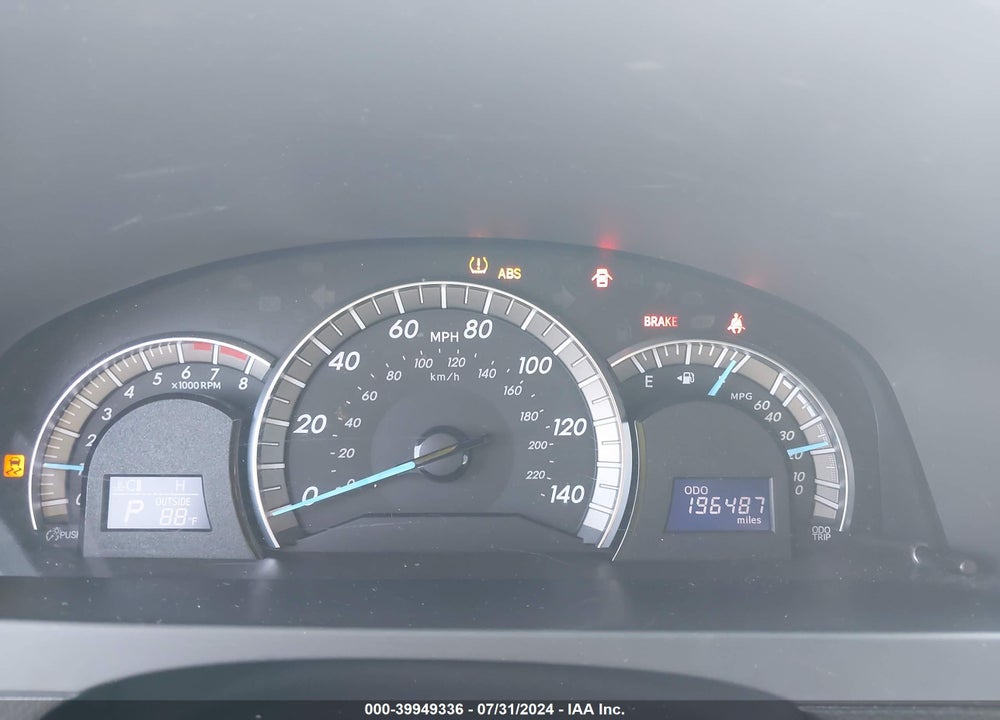 2013 TOYOTA CAMRY SE VIN: 4T1BF1FK9DU204649