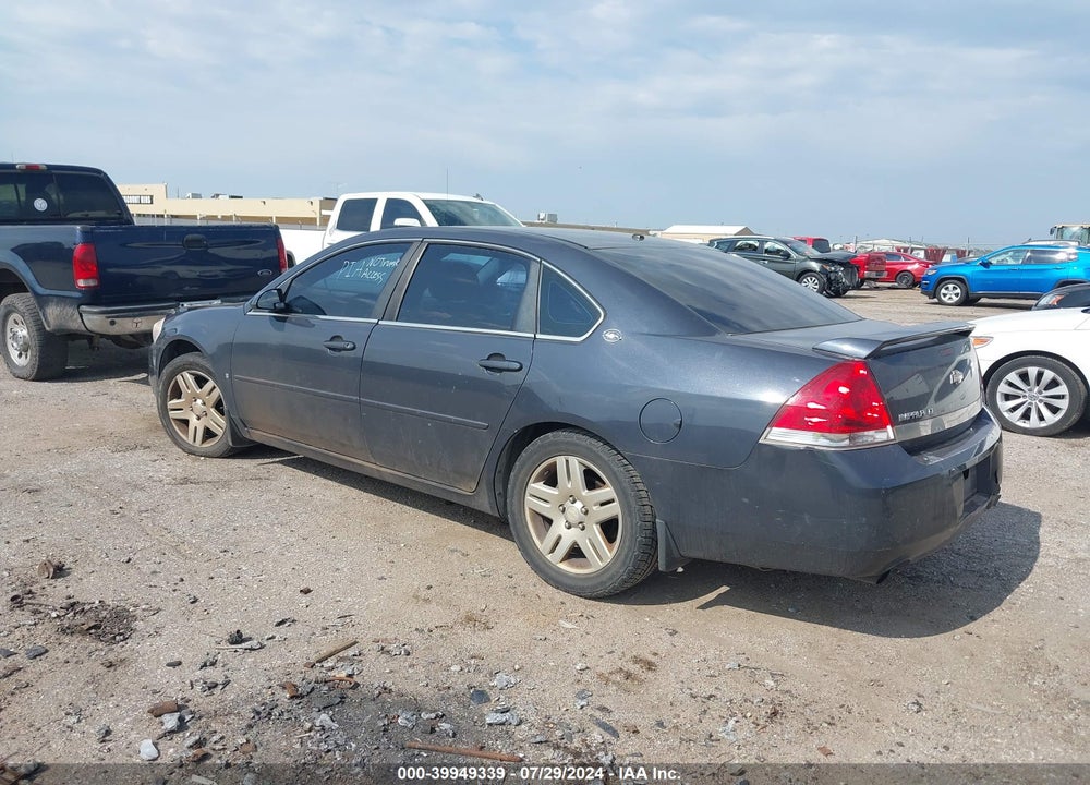 2008 CHEVROLET IMPALA LT VIN: 2G1WC583781245190