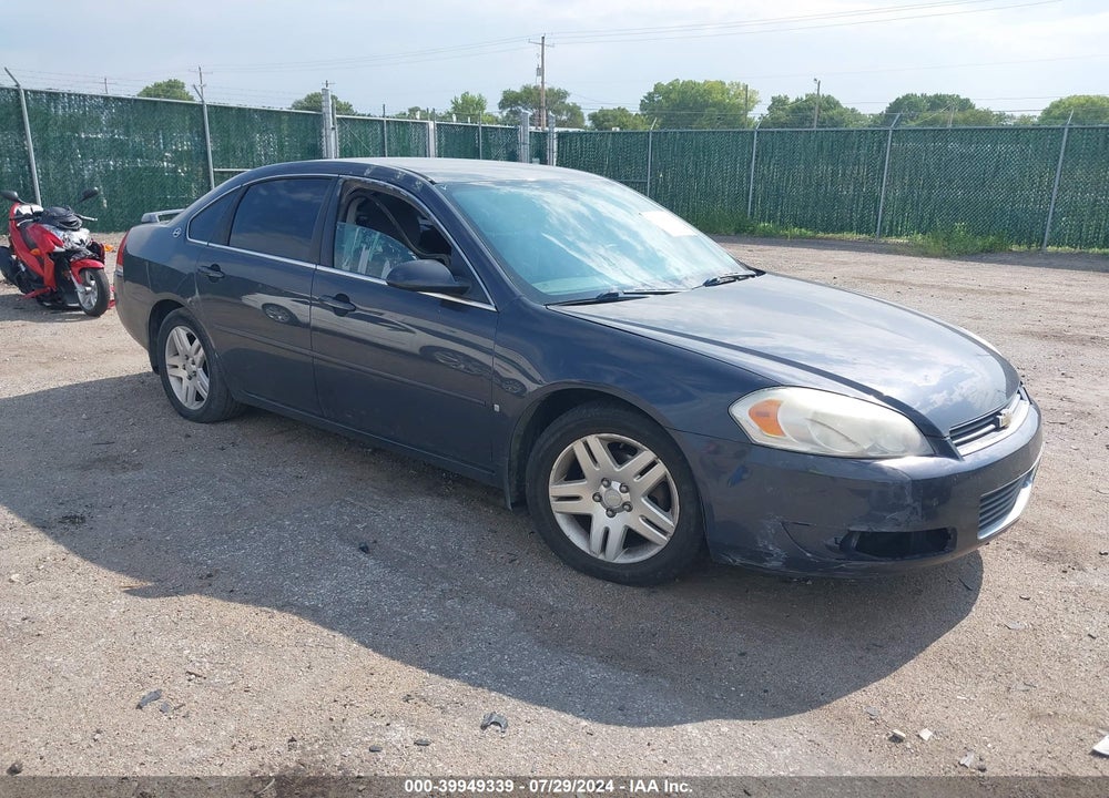 2008 CHEVROLET IMPALA LT VIN: 2G1WC583781245190