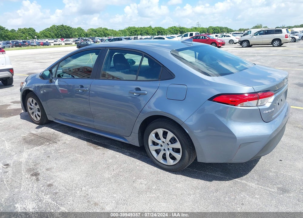 2024 TOYOTA COROLLA LE VIN: 5YFB4MDE9RP110963