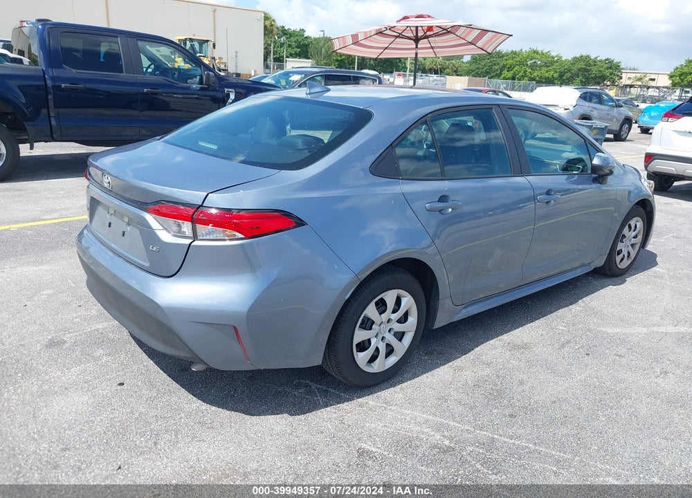2024 TOYOTA COROLLA LE VIN: 5YFB4MDE9RP110963