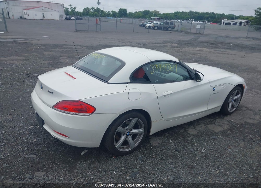 2011 BMW Z4 SDRIVE30I VIN: WBALM5C54BE378962
