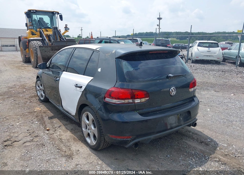 2011 VOLKSWAGEN GTI 4-DOOR VIN: WVWHV7AJ1BW321727