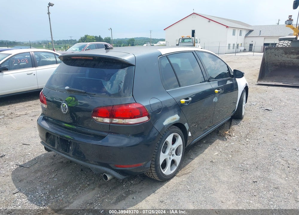 2011 VOLKSWAGEN GTI 4-DOOR VIN: WVWHV7AJ1BW321727