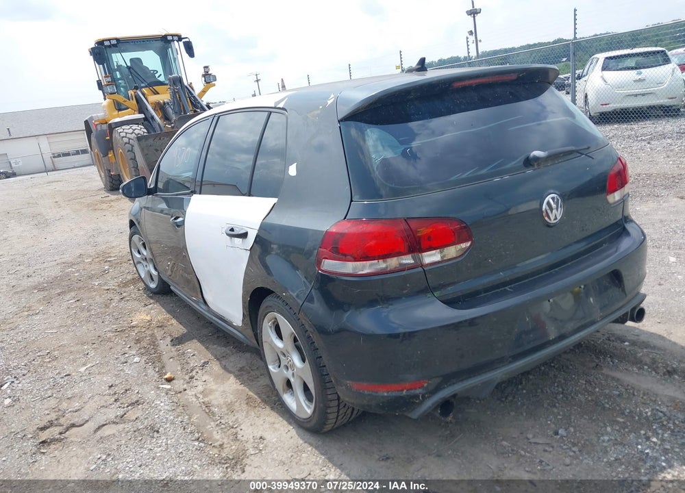 2011 VOLKSWAGEN GTI 4-DOOR VIN: WVWHV7AJ1BW321727