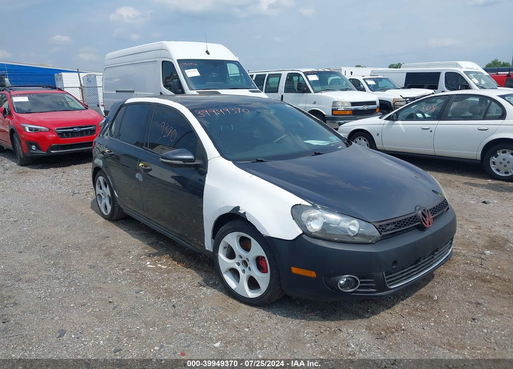 2011 VOLKSWAGEN GTI 4-DOOR VIN: WVWHV7AJ1BW321727