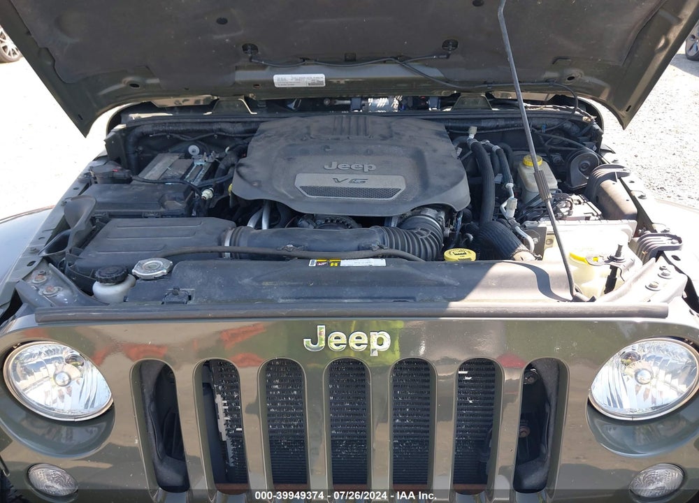 2015 JEEP WRANGLER UNLIMITED SAHARA VIN: 1C4BJWEG6FL650439