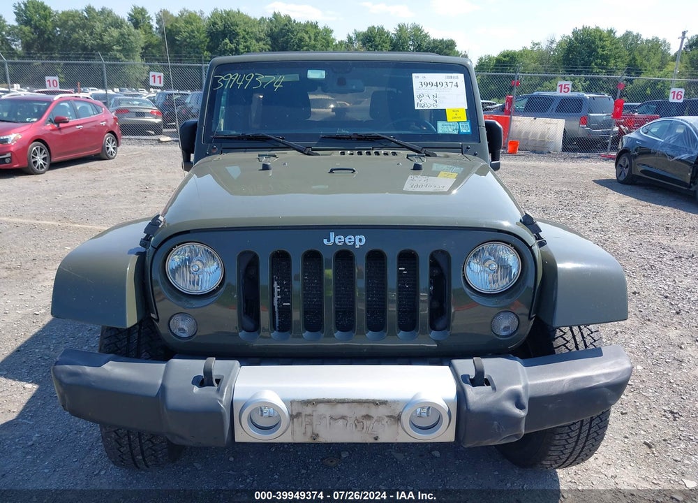 2015 JEEP WRANGLER UNLIMITED SAHARA VIN: 1C4BJWEG6FL650439