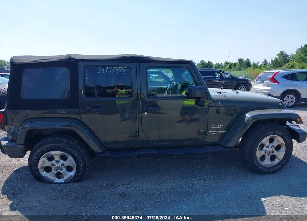 2015 JEEP WRANGLER UNLIMITED SAHARA VIN: 1C4BJWEG6FL650439