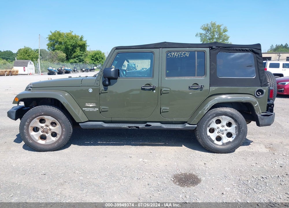 2015 JEEP WRANGLER UNLIMITED SAHARA VIN: 1C4BJWEG6FL650439