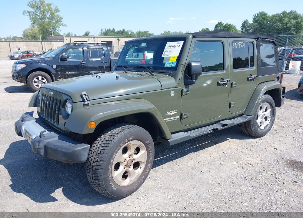 2015 JEEP WRANGLER UNLIMITED SAHARA VIN: 1C4BJWEG6FL650439