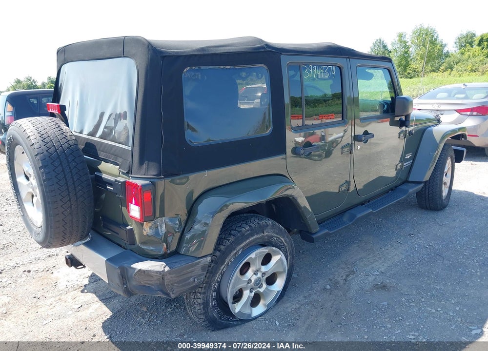 2015 JEEP WRANGLER UNLIMITED SAHARA VIN: 1C4BJWEG6FL650439