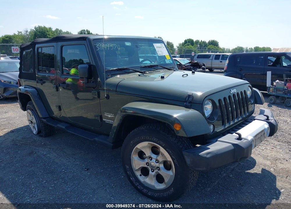 2015 JEEP WRANGLER UNLIMITED SAHARA VIN: 1C4BJWEG6FL650439