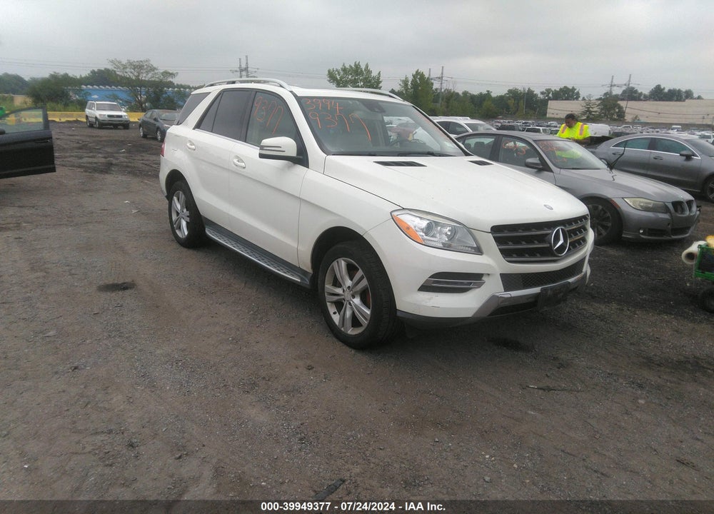 2013 MERCEDES-BENZ ML 350 4MATIC VIN: 4JGDA5HB2DA149880